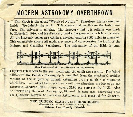 Modern Astronomy Overthrown